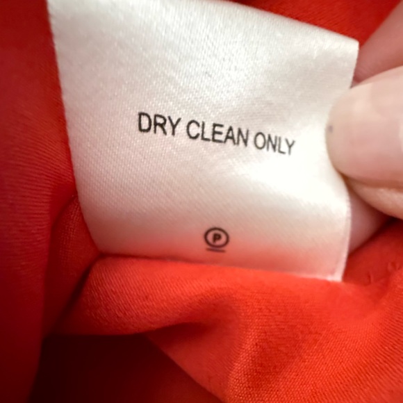 Lovers + Friends Dean Mini Dress Tomato Red Eyelet Tiered Ruffle Small - Picture 10 of 13